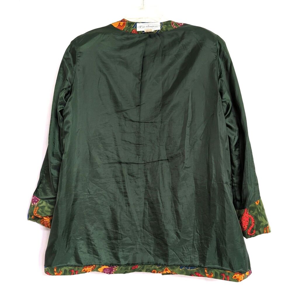 Patchington Cat Blazer Jacket Oversized Womens Sm… - image 6